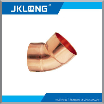 J9007 Copper Fittings 45 Degree Copper Elbow, Copper Pipe Fitting